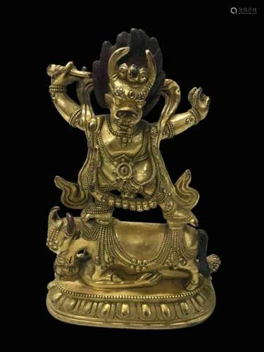 Chinese Gilt Bronze Buddha