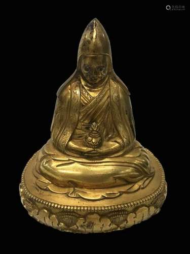 Chinese Gilt Bronze Buddha