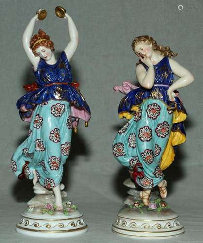 CHELSEA PORCELAIN MUSES H 10.25