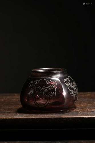 Qing Chinese Glass Waher,