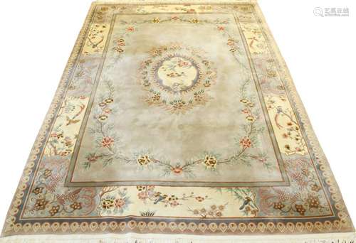 CHINESE HAND WOVEN WOOL CARPET