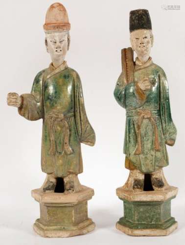 CHINESE POTTERY FIGURES