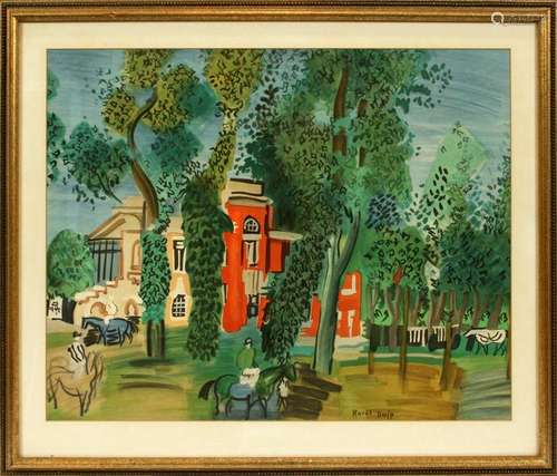 RAOUL DUFY LITHOGRAPH H 31