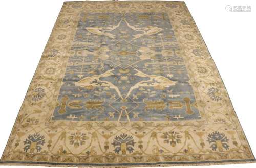 WOVEN AREA RUG, WILLIAM MORRIS DESIGN