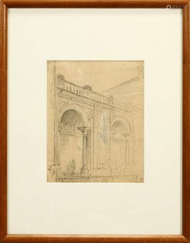 WALTER SHIRLAW GRAPHITE ON PAPER