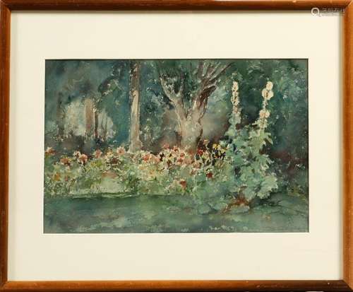 WALTER SHIRLAW WATERCOLOR ON PAPERBOARD