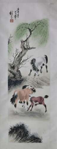 Chinese Ink Color Painting, Signed&Seal