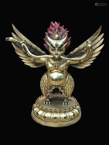 Chinese Gilt Bronze Buddha