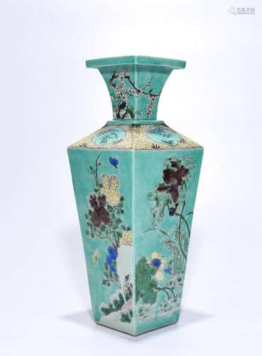 Chinese Famille Rose Porcelain Vase