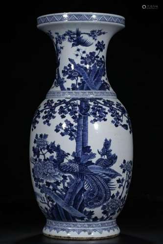 Pair of Chinese EnamelRose Porcelain Vases