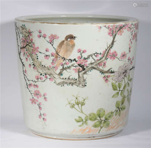 Large flowerpots for flowers and birds of Guang Xu in Qing Dynasty