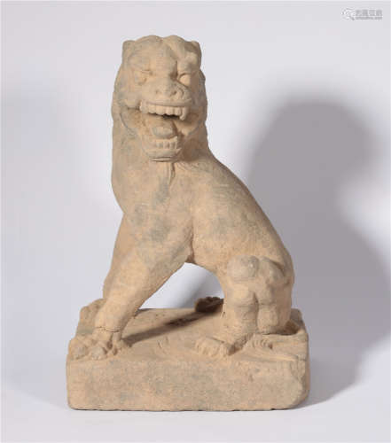 Stone Lion in Tang Dynasty