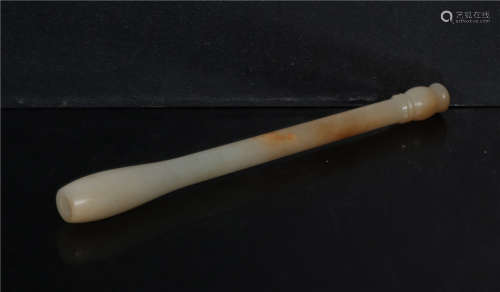 White jade pen in the early 18th century