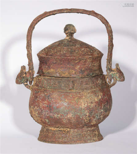 Bronze pot in the Spring and Autumn and warring States period