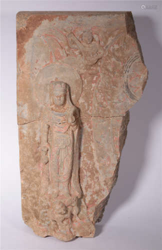 Stone carving fragments of the Northern Wei Dynasty