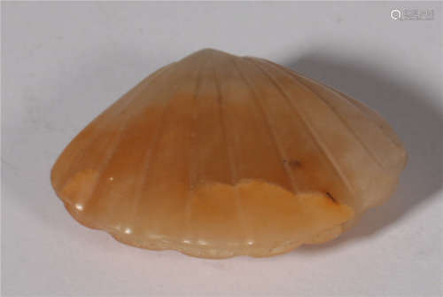 Hetian jade shells in Qing Dynasty