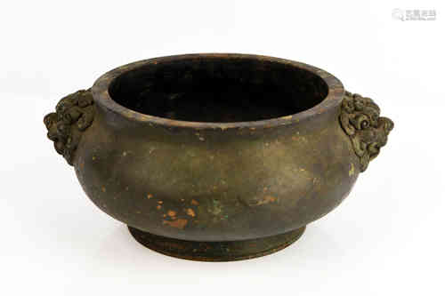 A Chinese Bronze Incense Burner