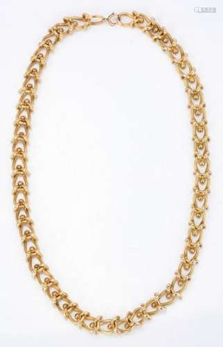 14K Yellow Gold Link Necklace
