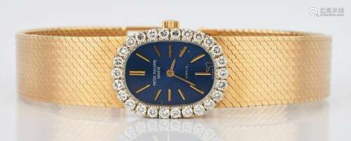 Ladies 18K & Diamond Patek Philippe Watch
