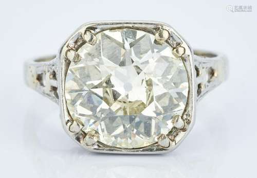 5.2 CTW Old European Brilliant Diamond, GIA