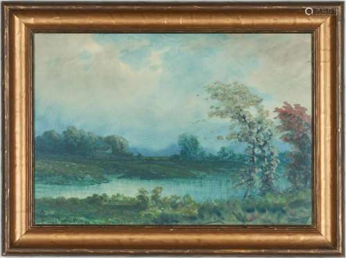 Robert Burns Wilson KY Landscape Watercolor
