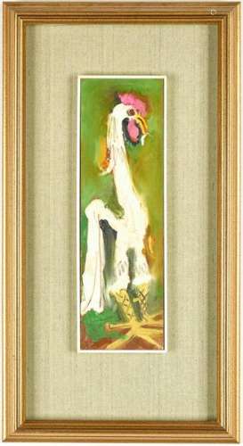 Sterling Strauser Rooster Painting