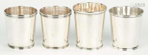 4 Mint Julep Cups inc. Kinsey, Baldwin