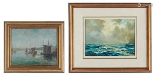 2 20th Cent. Maritime Paintings, incl. H.H. Ahl, J.