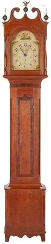 Luman Watson tall clock, case attr. Elijah Warner, KY