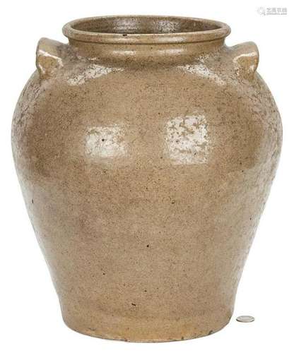 Edgefield South Carolina Slave Made Pottery Jar