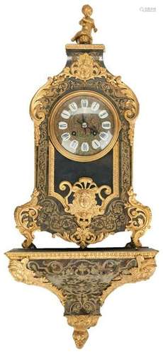 Louis XV Style Raingo Freres, Paris Bracket Clock