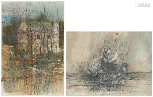 X. Ironside & Carl Sublett Watercolors