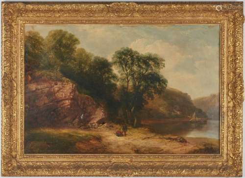 George Cole O/C Landscape, The Avon, Clifton