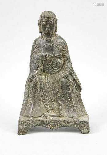 Buddha auf Thron, China,