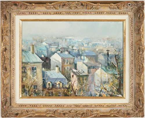 Lucien Delarue, O/C View of City