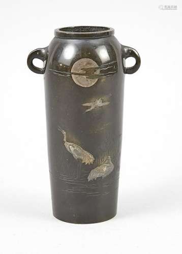Vase, Japan, um 1900, Bro