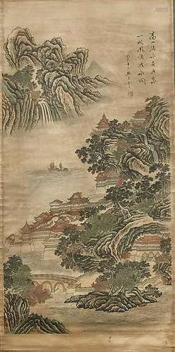 Scroll painting, China, 1