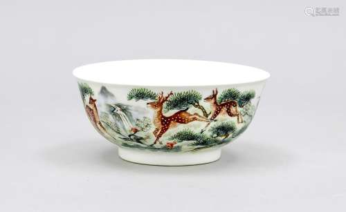 Bowl with ''100-deers'' d