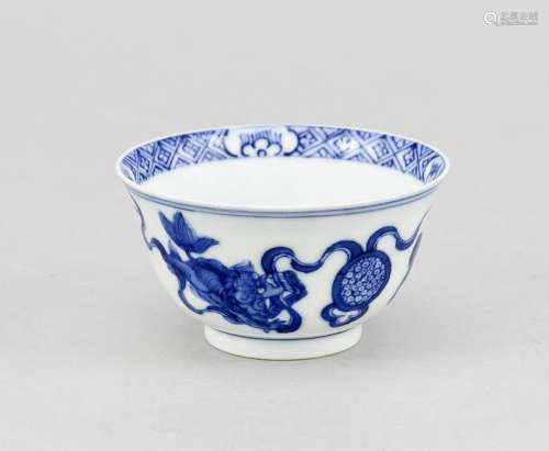 Dragon bowl, China, proba