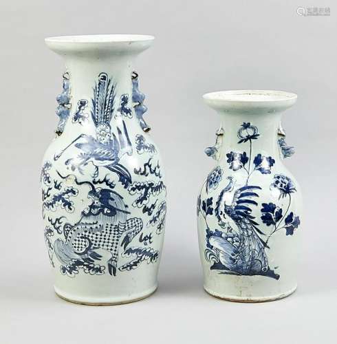 2 Vasen, China, 19. Jh. K