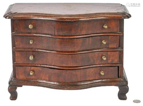 Miniature European Chest of Drawers
