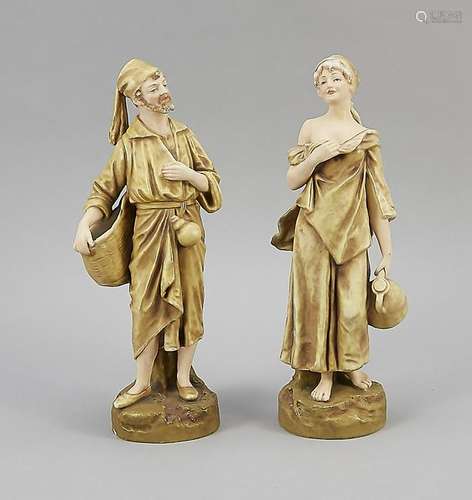 Pair of figures, Royal Du