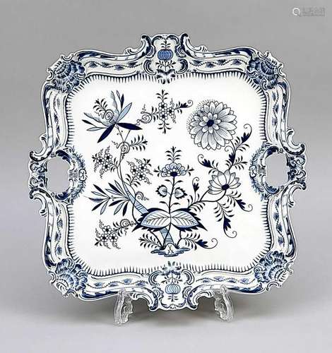 Tray, Meissen, mark 1850-