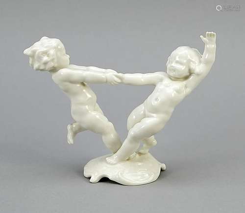 Two dancing putti, Hutsch