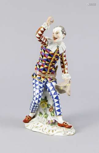 Harlequin with hat. Meiss