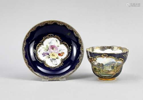 Teacup with saucer, Meiss