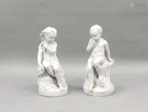 Pair of child figures, Jo