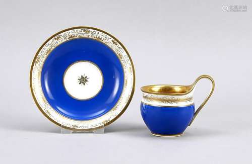 Cup with saucer, KPM Berl