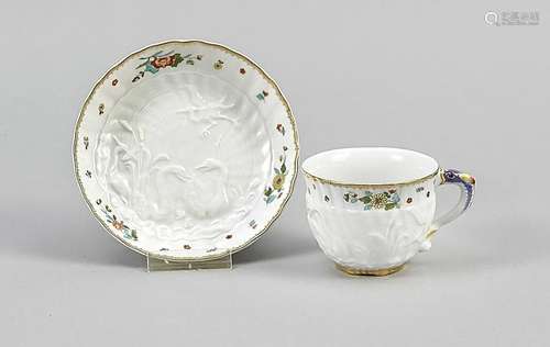 Cup with saucer, Meissen,