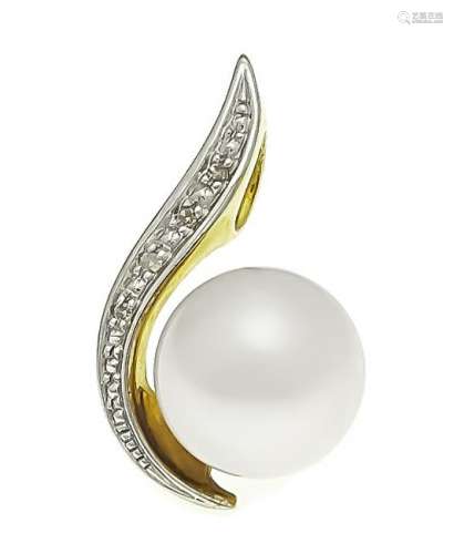 Cultured pearl diamond pe